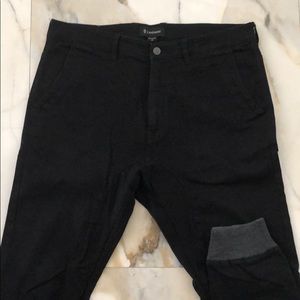 ZANEROBE BLACK JOGGER JEANS. BARELY WORN.